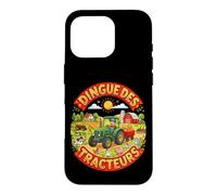 Tracteur Enfant Tracteur Vert Jaune Ferme Campagne Animaux Coque pour iPhone 16 Pro