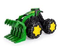 Tracteur-faucheur John Deere Tomy - Grandes roues en caoutchouc - Jouet pour enfant de plus de 3 ans