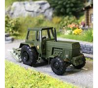 Tracteur, Fortschritt ZT 303 D, avec charrue à 3 socs, NVA - BUSCH 54207 - HO 1/