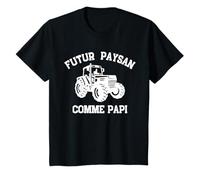 Tracteur Futur Paysan Cadeau Anniversaire Petit fils T-Shirt
