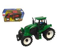 Tracteur jouet avec mouvement à embrayage sans remorque tracteur agricole grand cm 21 roues dentées Set ferme jouet pour enfants Modelino Tracteurs, couleurs assorties Couleur aléatoire