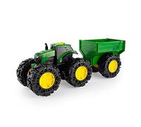 Le Prescolaire - Jd Monster Treads Tracteur Avec Remorque