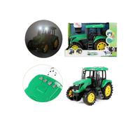Tracteur Jouet Vert Toi Toys TRACTOR Grand 27 Cm Avec Lumière