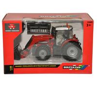 Tracteur Massey Ferguson 6616 Avec Chargeur Avant Modèle BRITAINS 1:32