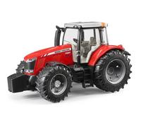 Tracteur Massey Ferguson 7624 - BRUDER - Avec capot moteur et porte de cabine ouvrants