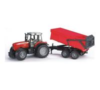 Tracteur Massey Fergusson 7480 Fourche - BRUDER