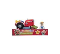 Cocomelon Figurine miniature – Tracteur musical rouge et figurine 7 cm WT0038