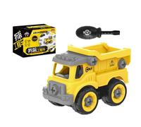 Tracteur Pelleteuse Coulissante En Plastique 066b, Modèle De Bulldozer À Benne Basculante, Véhicule D'Ingénierie, Jouets