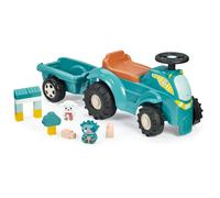 Tracteur porteur ECOIFFIER Riferimento 79521 directionnel remorque 15 accessoires turquoise