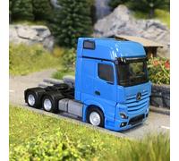 Tracteur porteur Mercedes Benz Actros L Gigaspace, 3 essieux, bleu clair - HERPA