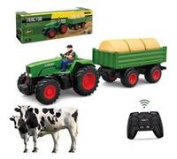 Tracteur RC - Jouet Tracteur Radiocommandé dès 3/4/5 ans, 2 en 1