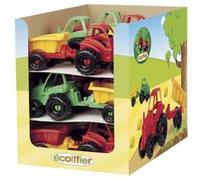 Ecoiffier Tracteur remorque 25 cm – Modèle aléatoire – Livraison à l'unité G