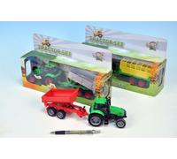 Tracteur/remorque son et lumière 1:32 4f srt.