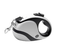 Tracteur rétractable pour animaux de compagnie, laisse des animaux de compagnie rétractables,Coulette pour animaux de compagnie Lignes de chien avec lampe de poche USB | Corde de traction de marche sû