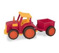 Tracteur Rouge avec remorque Multicolore G