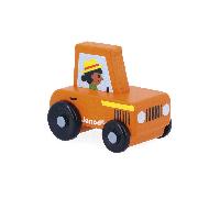 Tracteur rouge Cross roads Janod