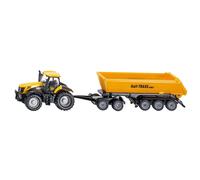 Siku Tracteur Jcb Avec Dolly Et Benne Basculante