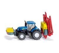 Tracteur Siku New Holland avec Kverneland ; 1799