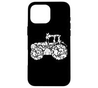 Tracteur Silhouette Paysan Culture Coque pour iPhone 16 Pro Max