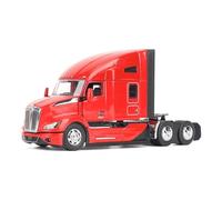 Tracteur tandem Kenworth T680 à l'échelle 1:50 de 193 cm à toit haut (version rouge viper) - Série Transport | Modèle de collection moulé sous pression à l'échelle 1:50 71132