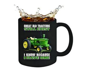 Tracteur - Tasse à Eau Tracteur | Tasses à Café Originales, Pour Une Utilisation à la Maison, En Voyage, Au Travail, Pendant Les Études, Pendant La Pause Du Matin, Au Petit Déjeuner En Soirée