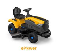 Tracteur tondeuse à batterie STIGA Tornado 398e - 48V 30Ah - Largeur 98cm