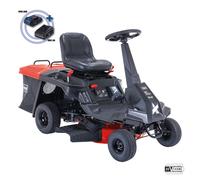 Tracteur tondeuse a essence demarrage electrique 224cc 61cm Scheppach mr230-61