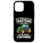 Tracteur vert agriculteur humour j'aime les tracteurs Coque pour iPhone 12 mini