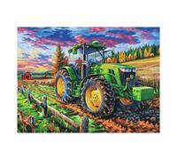 Tracteur Vintage agricole Puzzles 500 Pièces pour Adultes Educa Jeu De Réflexion Difficile Qualité Supérieure Relaxation Décoration Murale Cadeau 500 PCS