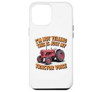 Tracteur Voix Sarcastique Farmer Big Mouth Attitude Coque pour iPhone 12 Pro Max