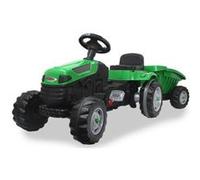 tracteurs à pédales ac remorque Strong Bull vert Vert G