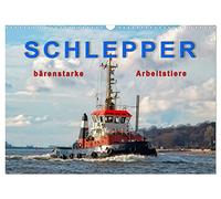 Tracteurs - des bêtes de somme à la force d'un ours, Version française (Calendrier mural 2026 DIN A3 portrait), Calendrier CALVENDO mensuel