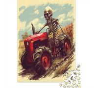 Tracteurs Puzzles pour Adultes 1000 Pièces Puzzle pour Adultes Jeu ÉduLe chatif Défi Jouet 1000 Pièces Puzzles pour Adultes Enfants 1000pcs (75x50cm)