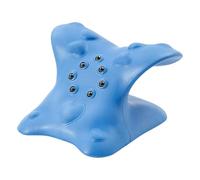 Traction cervicale pour civière de cou, coussin de traction cervicale | Civière de cou de traction avec point de massage pour le haut du dos | Coussin de massage ergonomique