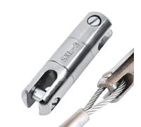 Traction de fil pivotant - Roulement de fil polyvalent - Rotation de fil résistante à l'usure pour tracteurs, câble portable pivotant pour tendeur
