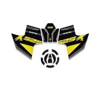 Traction Pad gaz réservoir de Carburant Autocollant De Réservoir Carburant Moto, Protection Bouchon Gaz D'huile, pour DS525X DSX525 DS 525X 525 DSX