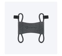 Tractive : 2 Attaches de Fixation en Tissu pour Traceur GPS pour Chien Tractive Dog 6 (Noir) - Grande Taille
