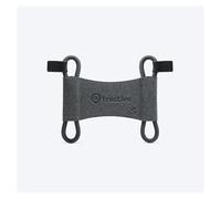 Tractive : 2 Attaches de Fixation en Tissu pour Traceur GPS pour Chien Tractive Dog 6 (Noir) - Petite Taille