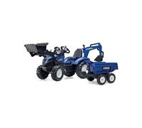 Tractopelle a pédales New Holland Des 3 ans 100% Fabriqué en France 50% de plast