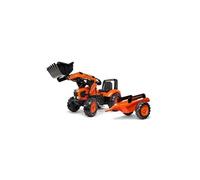 Tractopelle enfant Kubota M135GX avec remorque 3 à 7 ans -