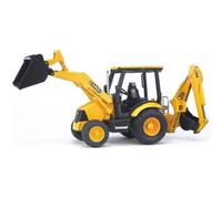 Tractopelle JCB Midi CX - BRUDER - Fonctionnel et Détachable - Jaune - Garçon - 3 ans et plus