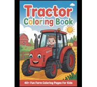 Tractor Coloring Book for kids