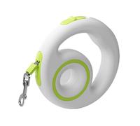 Tractor Dog Cord, Automatic Telescopic Puppy Lead Rope, 14.5cm/5.71in Non Slip Ergonomic Training Leash, Shock Absorbing Rope for Nighttime Walks, Outdoor Hiking, and Pet Safety
