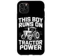 Tractor Farmer Ce garçon Fonctionne grâce à la Puissance du Tracteur Coque pour iPhone 11 Pro Max