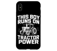 Tractor Farmer Ce garçon Fonctionne grâce à la Puissance du Tracteur Coque pour iPhone XS Max