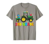 Tractor Little Farmer 2nd Grade Back to School T-Shirt