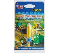 Tractor Ted Magic Painting Book - Diggers: Reusable Mess Free Children painting book