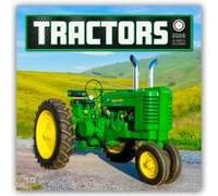 Tractors 2026 Square Flap Calendar Calendar Book