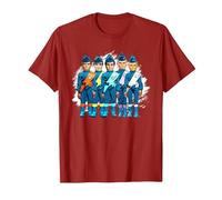 Tracy, équipe Internationale de Secours des Thunderbirds T-Shirt, Homme, Canneberge, M
