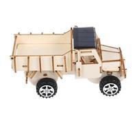 TRACYE Camion Solaire Puzzle en Bois 3D,Matériel Éducatif pour Expériences Scientifiques,Stimule la Créativité et Imagination,Scientifique Fournitures